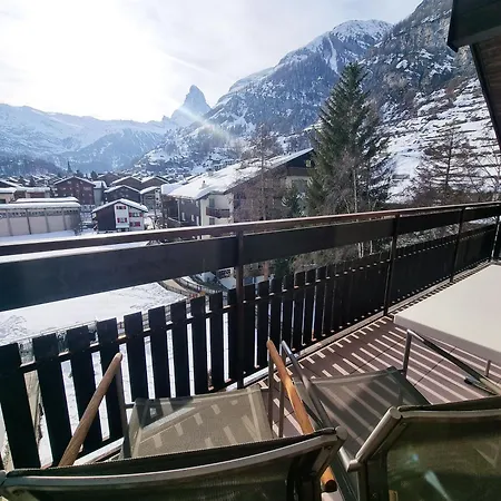 Penthouse With Matterhorn View アパート ツェルマット