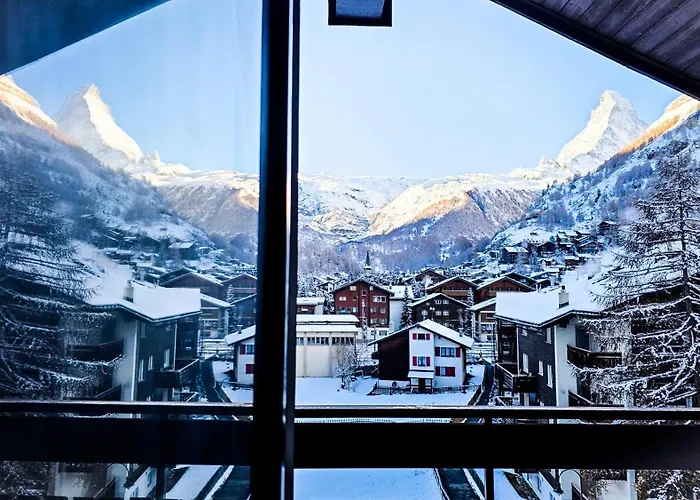 Luxury Penthouse With Great Matterhorn View アパート *